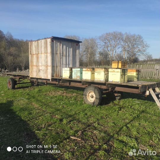 Пчеловодческая телега прицеп для перевозки пчел