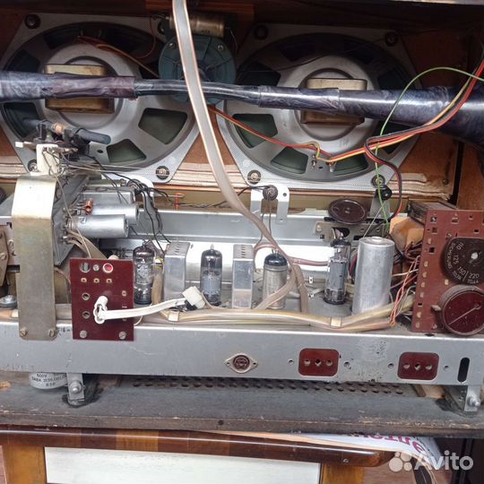 Ламповый радиоприемник saba с гарантией