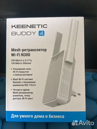Mesh-ретранслятор Keenetic Buddy 4