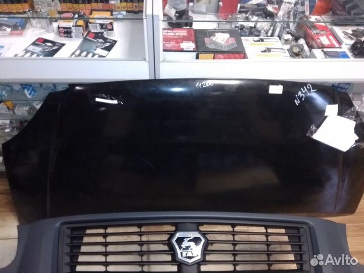 Капот Газель бизнес пластик