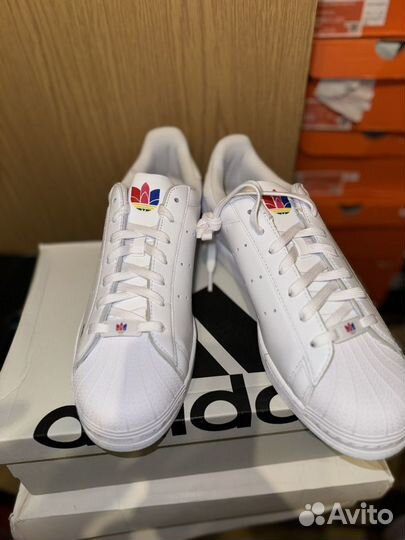 Кроссовки adidas superstar pure US12 30cm