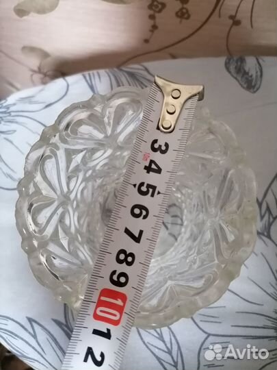 Плафоны для люстры стекло СССР 3 шт