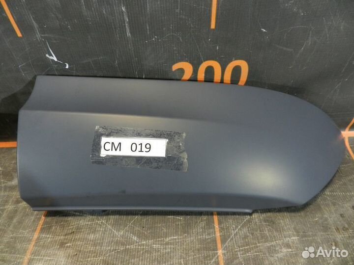 Накладка бампера - Mercedes-Benz M-W166 AMG