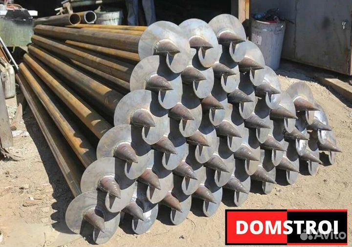 Винтовые сваи 89 нкт