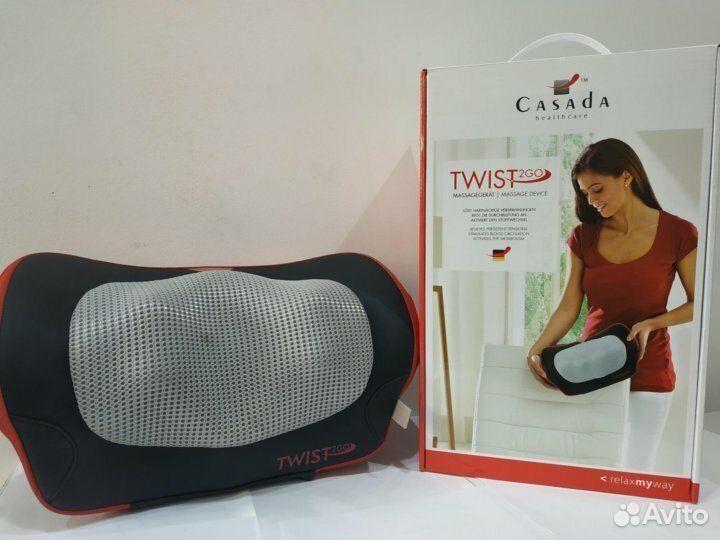 Массажная подушка casada twist 2 go