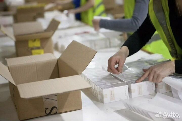 Фулфилмент для маркетплейсов упаковка товара