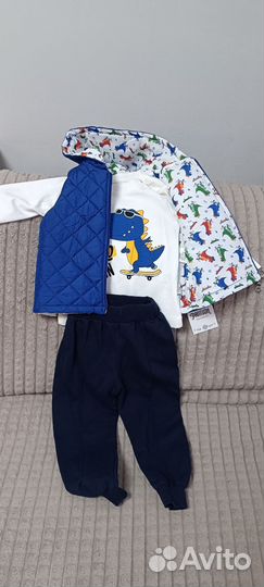 Детские вещи пакетом на мальчика 86 92