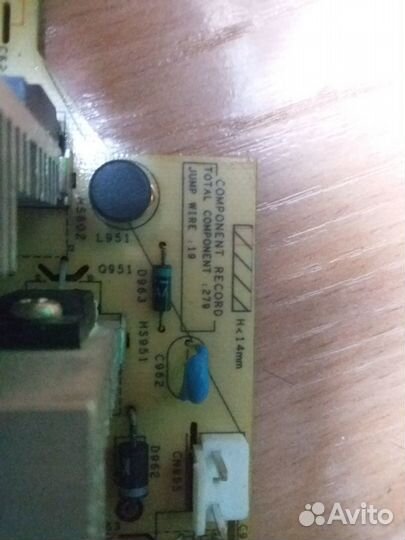 Блок питания проектора benq MS500 e162032 vol.3