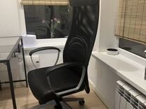 Компьютерное кресло Markus, IKEA (кожаная обивка)
