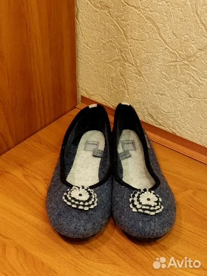 Балетки фетровые 