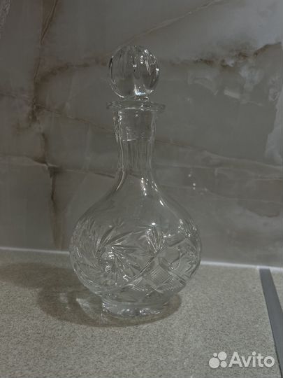 Графин хрустальный