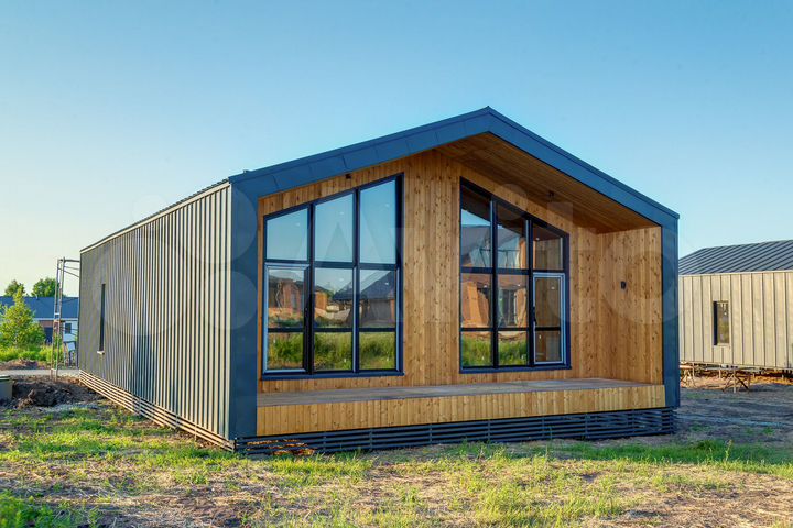 Коттедж 98 м² на участке 9 сот.