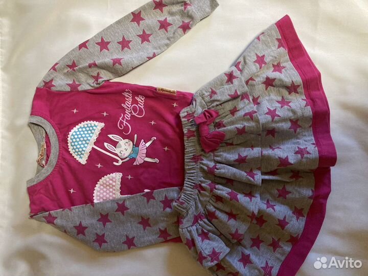 Детские вещи пакетом на девочку 80 - 86