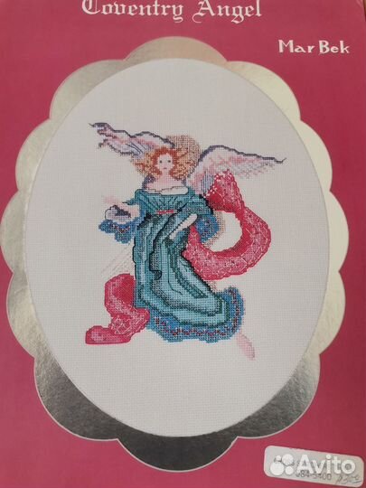 Буклеты для вышивки крестом Ангелы Marbek