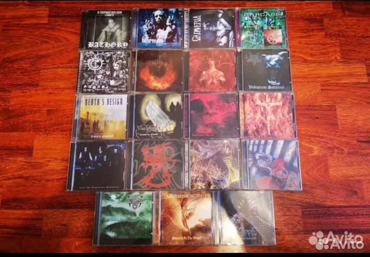 CD диски Блэк/ Дэт Метал