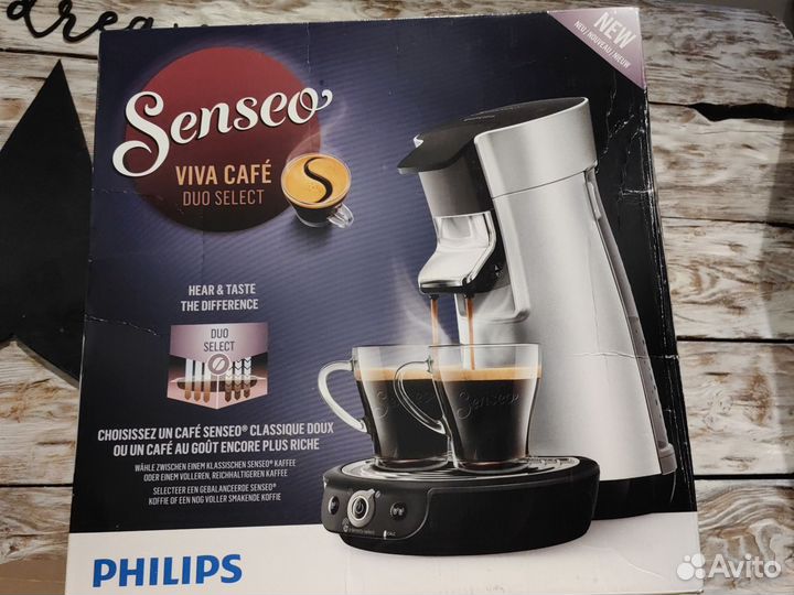 Кофеварка капсульная Senseo viva cafe duo select