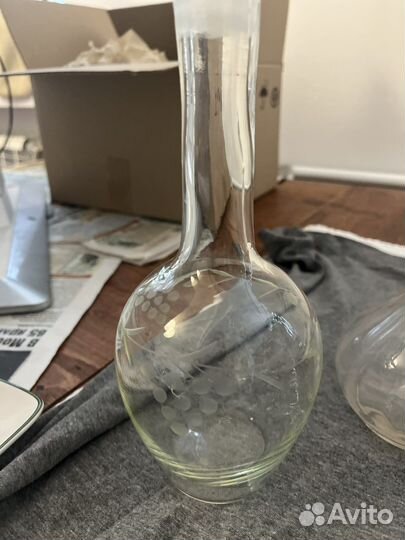 Штофы и графины СССР