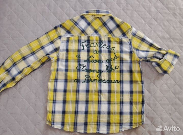 Рубашка для мальчика 92-98см