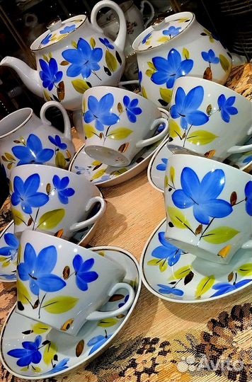 Чайный сервиз СССР бронь