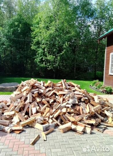 Дрова колотые привезем