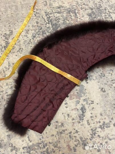 Воротник съемный меховой