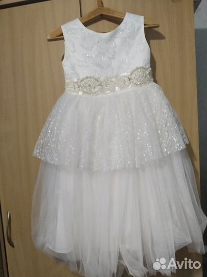 Платье для девочки 122-128