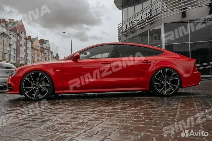 Литой диск в стиле Audi R20 5x112 sv