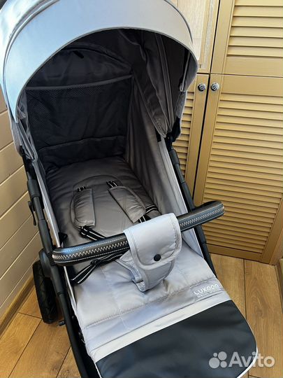 Прогулочная коляска детская с надувными колесами