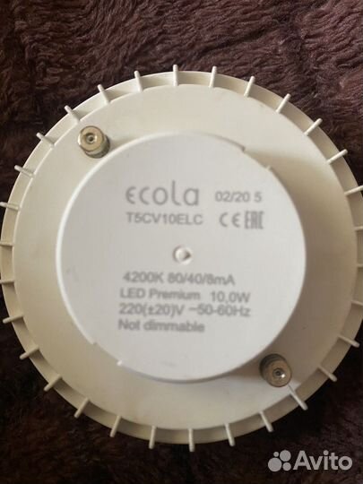 Светодиодная матая лампа GX 53