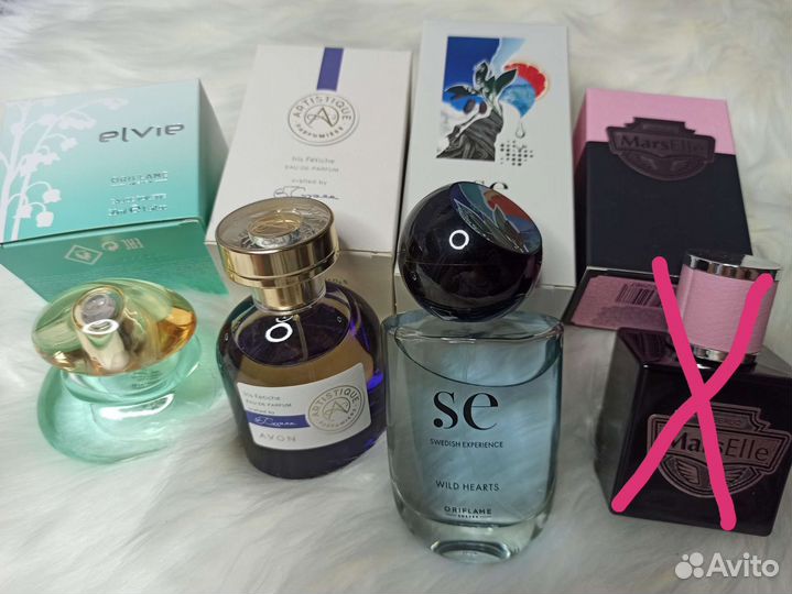 Ароматы орифлейм эйвон фаберлик без пары проб б/у