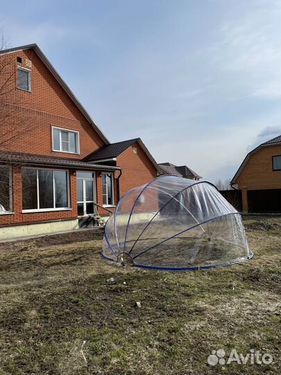 Тент для бассейна купольный