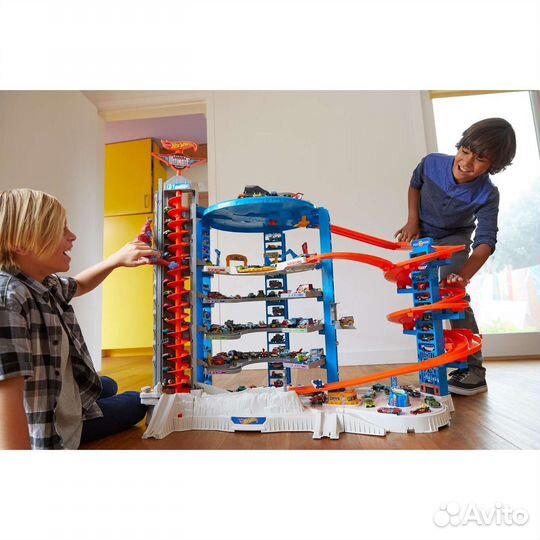 Хот Вилс трек Hot wheels Горилла