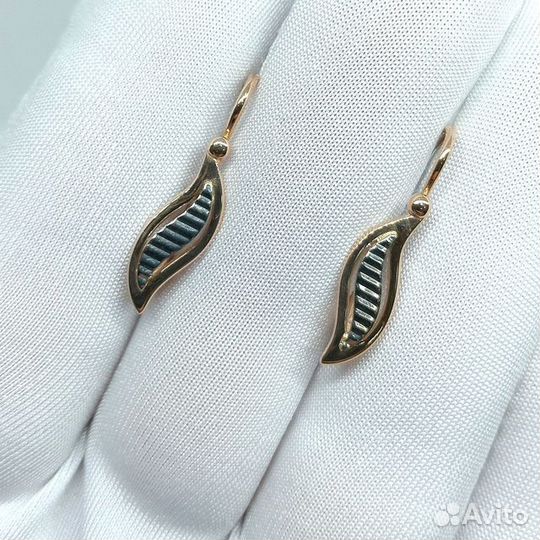 Золотые серьги