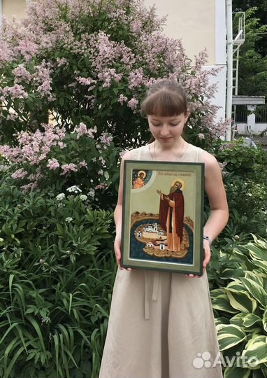 Икона рукописная