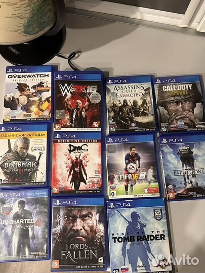 Диски на ps4 для приставки