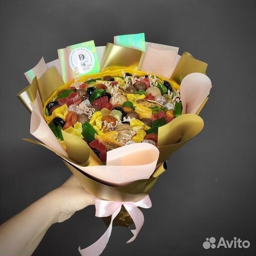 Подарок, съедобный букет