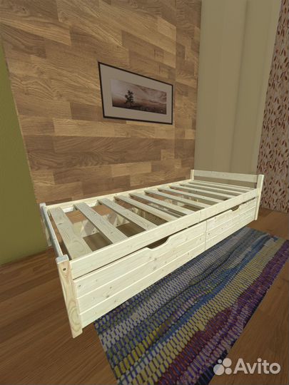 Кровать односпальная
