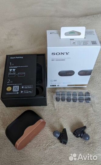 Беспроводные наушники sony WF 1000XM3