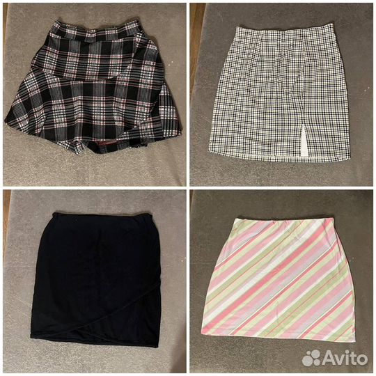Мини юбки 4 шт