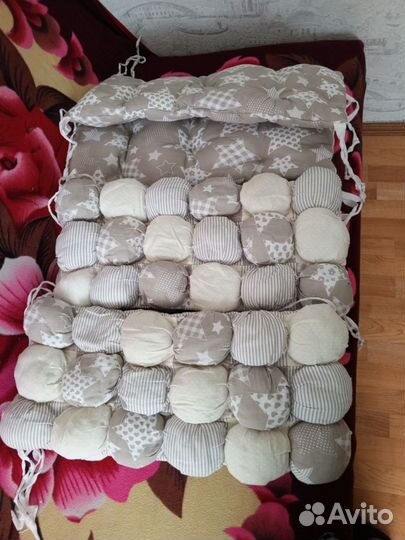 Бортики в детскую кроватку бу