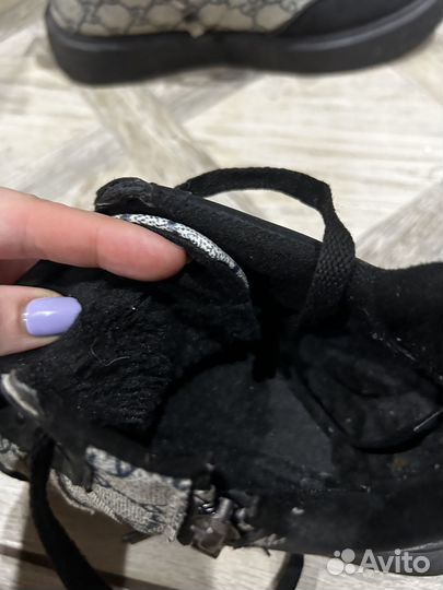 Кеды женские утепленные