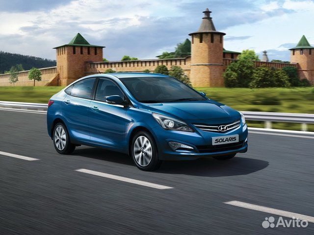 Прокат Автомобилей Hyundai solaris 2016года АКПП