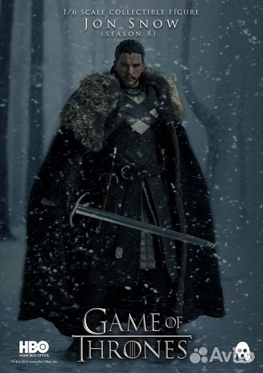 Threezero Jon Snow Джон Сноу Game of Thrones