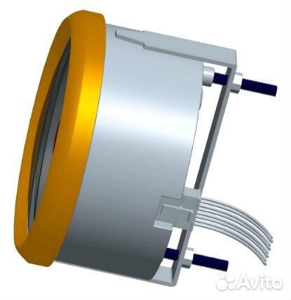 Тахометр со счетчиком моточасов черный катер лодку