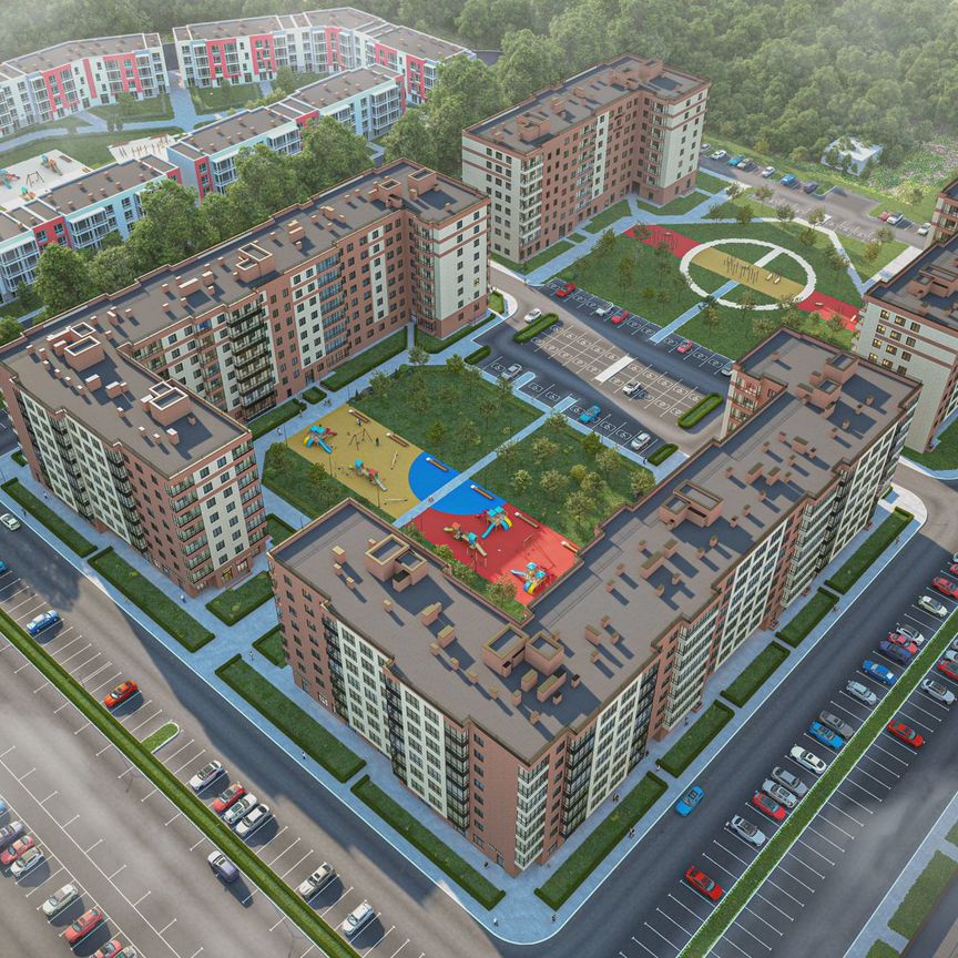 2-к. квартира, 52,5 м², 8/8 эт.