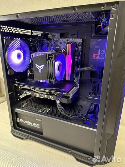 Компьютер (Ryzen 5 2600 + RTX 2060 Msi )