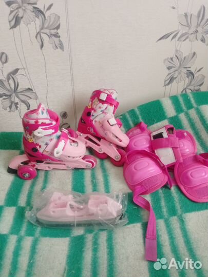Ролики коньки, для девочек