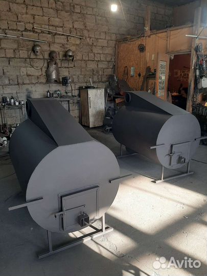 Печь-пушка длительного горения Мартен