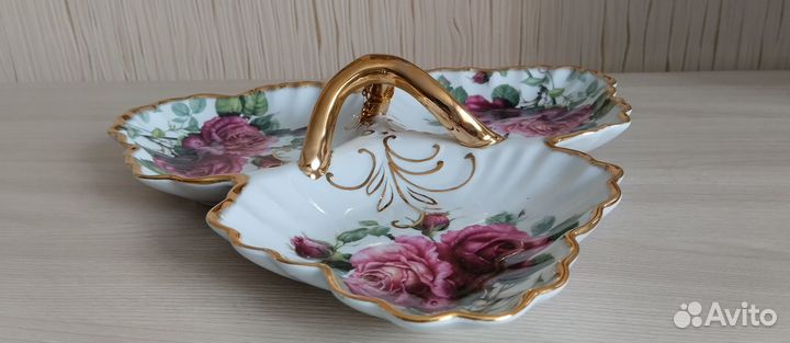 Блюдо фарфор Англия