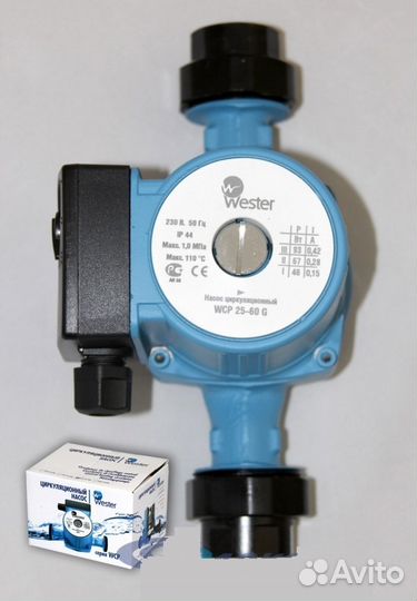 Циркуляционные насосы Wester